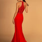 Elizabeth K - GL2640 - Jersey High Neck Mermaid Dress