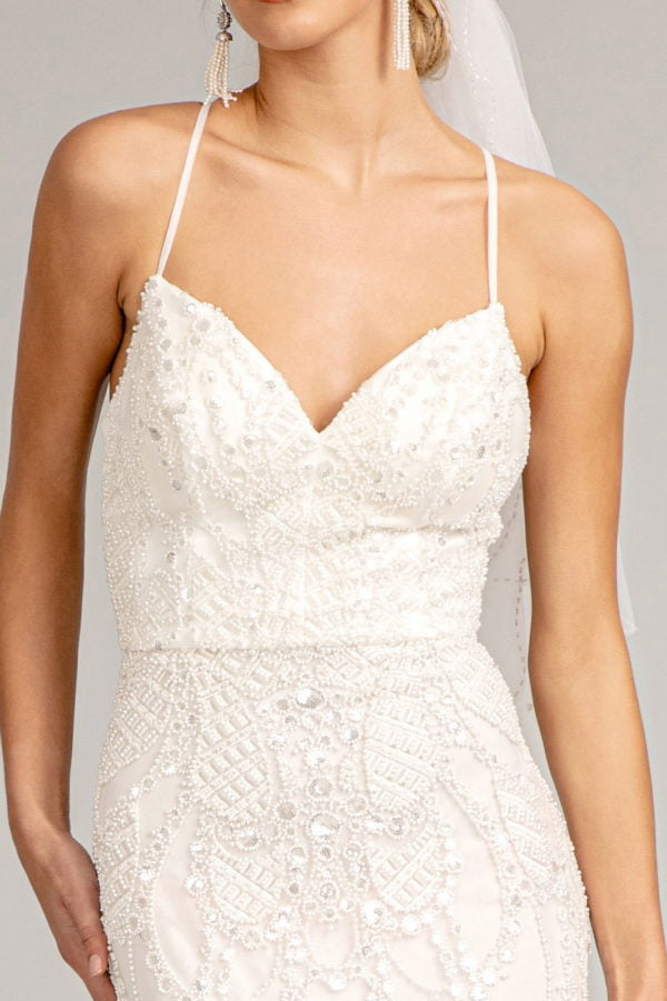 GL3009 GLS by Gloria - Sweetheart Embroidered Mermaid Bridal Gown