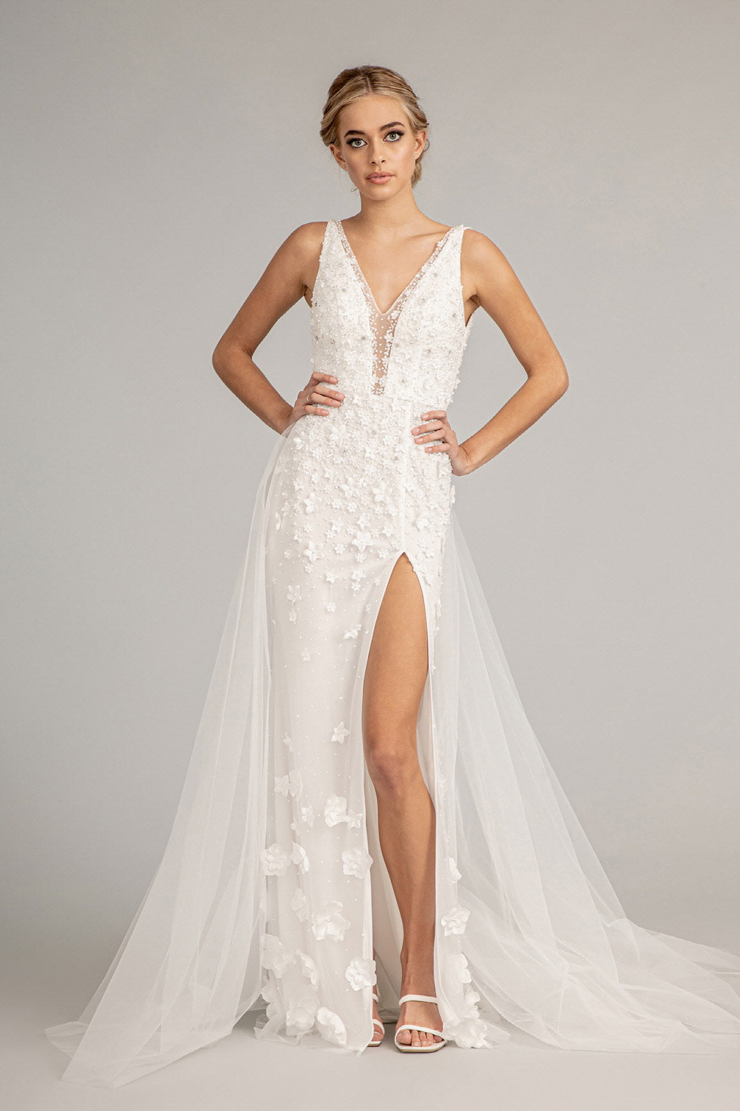 GLS by Gloria GL3011 Prom Dress - Ivory | NewYorkDress GLS by Gloria GL3011 Prom Dress - Ivory | NewYorkDress