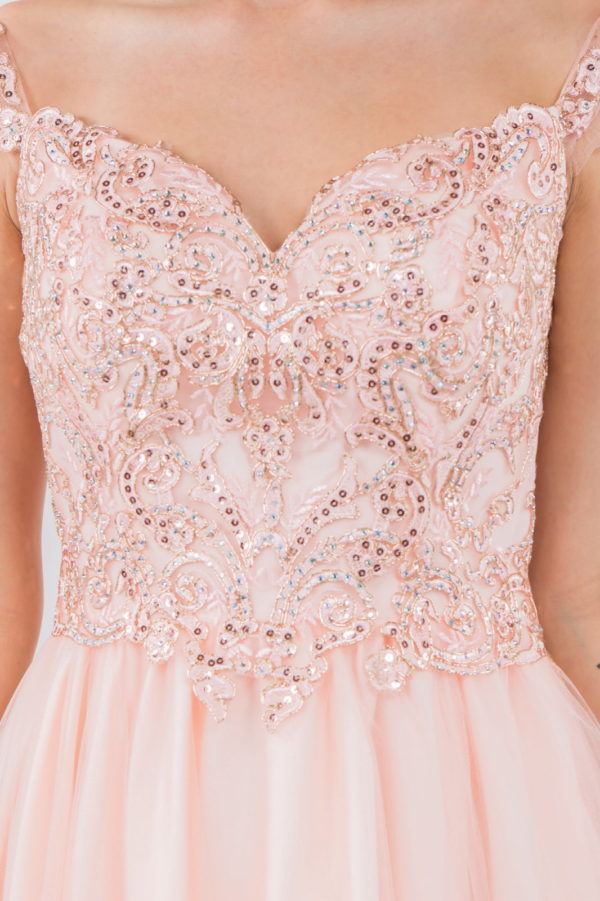 Elizabeth K - GS1966 - Cut-Away Sweetheart Cocktail Dress - Short