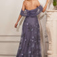 STRAPLESS LAYERED TULLE GOWN by Cinderella Divine OC008 - Special Occasion/Curves