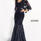 Jovani 03158 Floral Appliques Sweetheart Neckline Dress - Special Occasion/Curves