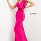Jovani 07306 One Shoulder Form Fitting Evening Dress -Special Occasion/Curves