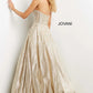 Jovani 07497 Strapless A-Line Corset Bodice Ballgown - Special Occasion/Curves