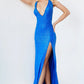 Jovani 08336 Plunging Neck Sequin Sheath Dress - Special Occasion