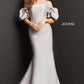 Jovani 08361 Off the Shoulder Ruched Mermaid Formal Gown - Special Occasion/Curves
