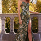 Jovani 08459 Sequin Embellished Spaghetti Strap Dress - Special Occasion/Curves