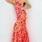 Jovani 08460 Sequin One Shoulder Mermaid Dress - Special Occasion/Curves
