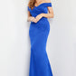 Jovani 09422 Off The Shoulder Mermaid Ruched Gown - Special Occasion/Curves