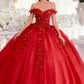 Off The Shoulder Sweetheart Neckline Quinceanera Ball Gown By Ladivine 15717