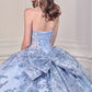 Strapless Sweetheart Neckline Quinceanera Dress By Ladivine 15732