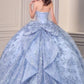 Strapless Sweetheart Neckline Quinceanera Dress By Ladivine 15732