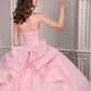 Strapless Sweetheart Neckline Quinceanera Dress By Ladivine 15732