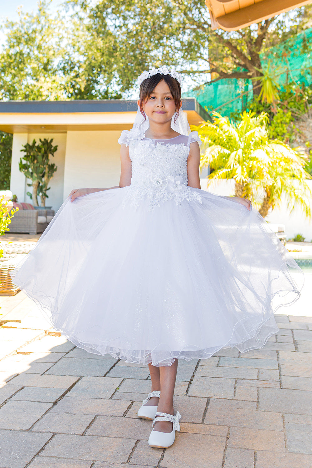 First Communion White Dress (2019) 10