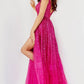 Jovani 22391 Sequin Embellished High Slit Gown - Special Occasion/Curves