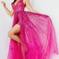 Jovani 22391 Sequin Embellished High Slit Gown - Special Occasion/Curves