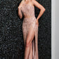 Jovani 22941 One Shoulder High Slit Prom Dress - Special Occasion