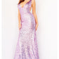 Jovani 23079 Fitted V-Neckline Sequin Gown - Special Occasions/Curves