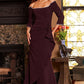 Jovani 23190 Off The Shoulder Beaded Fitted Evening Dress - Special Occasion/Curves
