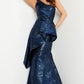 Jovani 23624 Strapless Peplum Mermaid Dress - Special Occasion/Curves