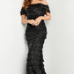 Jovani 23890 Off The Shoulder Sheath Evening Dress - Special Occasion/Curves