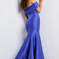 Jovani 24283 Off The Shoulder Mermaid Dress - Special Occasion/Curves