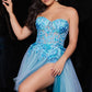 Jovani 26094 Fit and Flare Strapless Short Dress