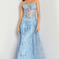 Jovani 26113 Illusion Sweetheart Bodice Mermaid Dress - Special Occasion