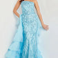 Jovani 26119 Embellished Tulle Strapless Dress - Special Occasion