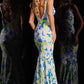 Jovani 26130 Plunging Neck Sheath Dress - Special Occasion/Curves