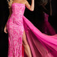 Jovani 26134 Sequin Embellished Strapless Dress - Special Occasion/Curves