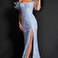 Jovani 36419 Fitted Long Off The Shoulder Dress - Special Occasion/Curves