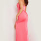 Jovani 36539 Plunging Neckline Sheath Dress - Special Occasion/Curves