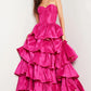Jovani 36619 Strapless Ruffle Skirt Strapless Dress - Special Occasion