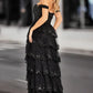 Jovani 36687 Tulle Off The Shoulder Dress - Special Occasion/Curves