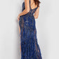 Jovani 36885 Embellished Plunging Neckline Dress - Special Occasion