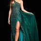 Jovani 38586 One Shoulder Embellished Dress - Special Occasion