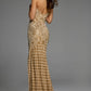 Jovani 42412 Beaded Strapless Sweetheart Neckline Gown - Special Occasion