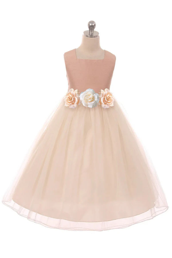 slim fit dress slacks Poly Silk Tulle Girl Party Dress Plus Size by AS428 Kids Dream