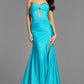 Jovani 43419 Strapless Sweetheart Neckline Leg Slit Gown - Special Occasion/Curves