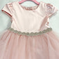 Capped Sleeve Satin & Tulle Plus Size Girl Party Dress by AS452-A Kids Dream - Girl Formal Dresses