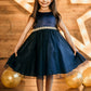 Capped Sleeve Satin & Tulle Plus Size Girl Party Dress by AS452-A Kids Dream - Girl Formal Dresses