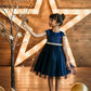 Capped Sleeve Satin & Tulle Plus Size Girl Party Dress by AS452-A Kids Dream - Girl Formal Dresses