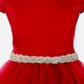 Capped Sleeve Satin & Tulle Plus Size Girl Party Dress by AS452-A Kids Dream - Girl Formal Dresses