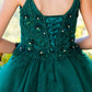 Embroidery Sparkly Tulle A-Line Girl Party Dress by Cinderella Couture USA AS5112
