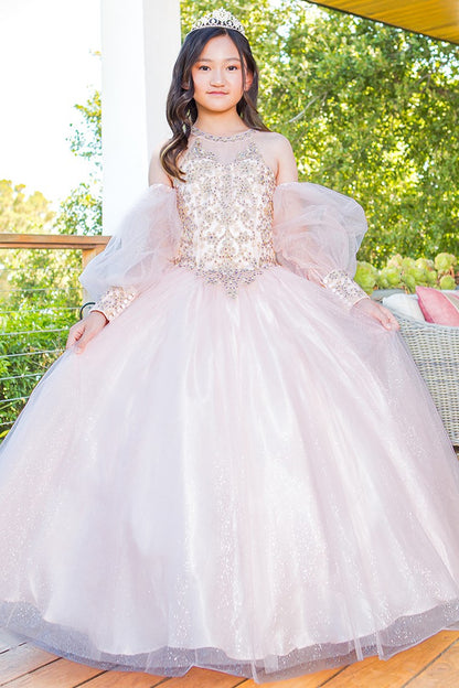 Cinderella Couture USA AS5114 Puff Sleeves Mini Quince