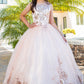 Cinderella Couture USA AS5118 Glitter Tulle Mini Quince Gown