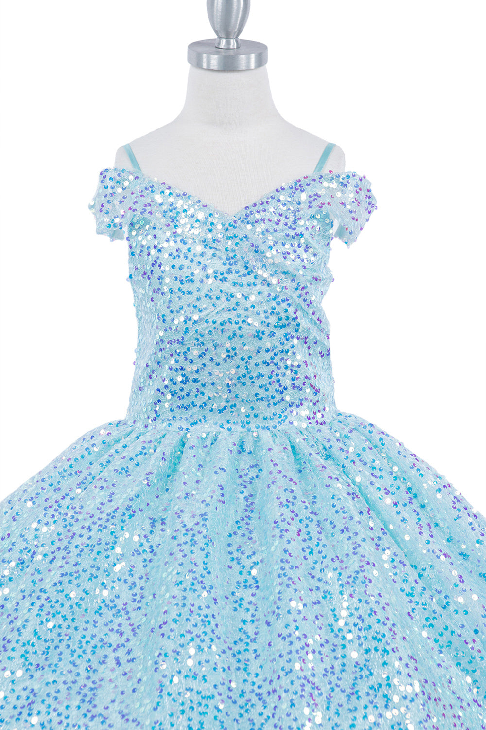 Cinderella Couture USA AS5123 Sequin Sweetheart Neckline Mini Quince