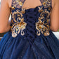 Applique Sleeveless Girl Party Dress by Cinderella Couture USA AS5124