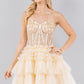 Sweetheart Neckline Tulle Short Party Dress by Cinderella Couture USA AS5133J